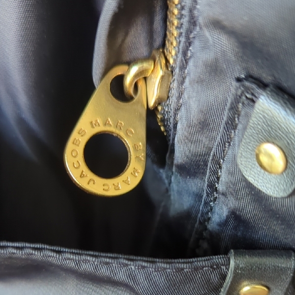 Marc Jacobs Black Nylon Backpack with Gold Hardware - Picture 3 of 6